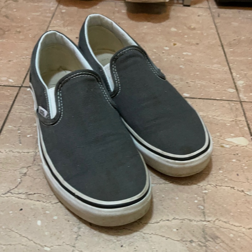 Grey Vans Slip-On Women’s Size 8